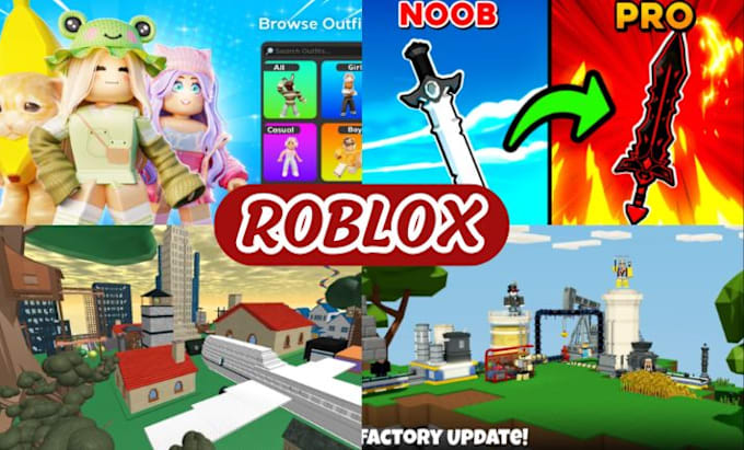 Gig Preview - Create any 3d game models and game maps for your roblox game