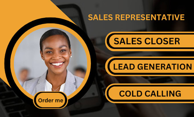 Gig Preview - Be your sales representative,b2b lead generation