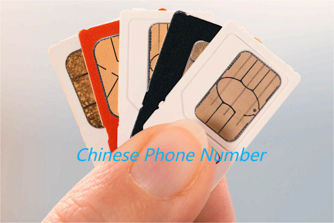 Gig Preview - Provide you a chinese mobile phone number at a low price