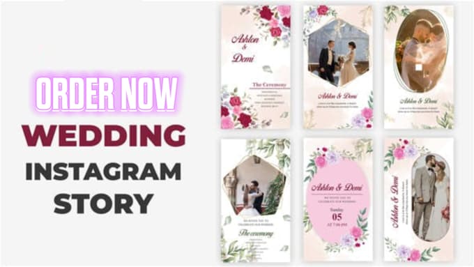 Gig Preview - Be your wedding editor and wedding instagram reels editor