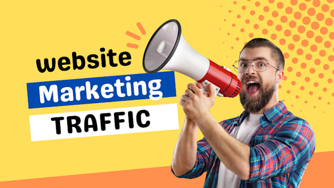 Gig Preview - Generate 5k traffics for your website, store, social media marketing