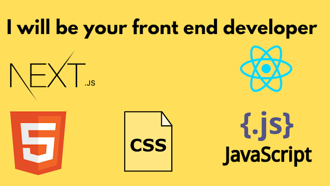 Gig Preview - Be your frontend developer  javascript react bootstrap