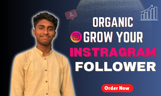 Gig Preview - Organically grow your instagram account for organic growth