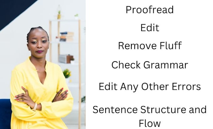 Gig Preview - Proofread and edit your content