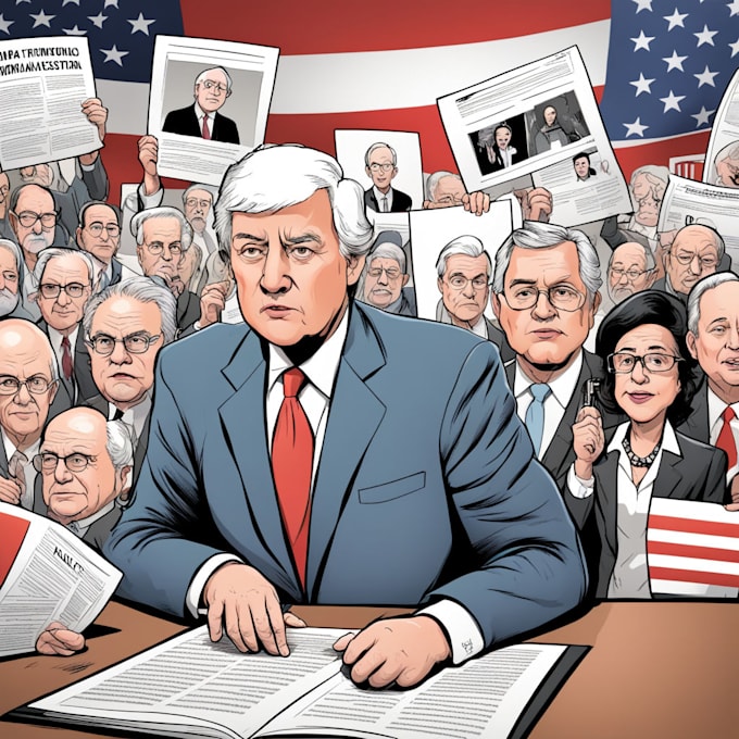 Gig Preview - Create professional editorial and political cartoon