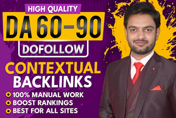 Bestseller - create high authority powerfull da da 60 plus permanent seo dofollow backlinks