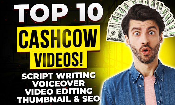 Gig Preview - Create top 10 faceless youtube cash cow videos