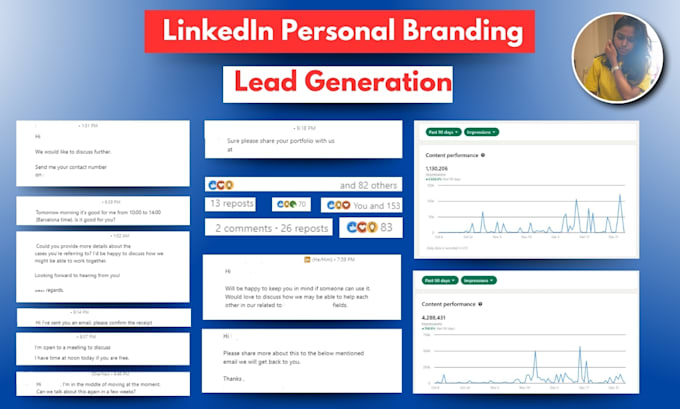 Gig Preview - Get you qualified leads via personal branding