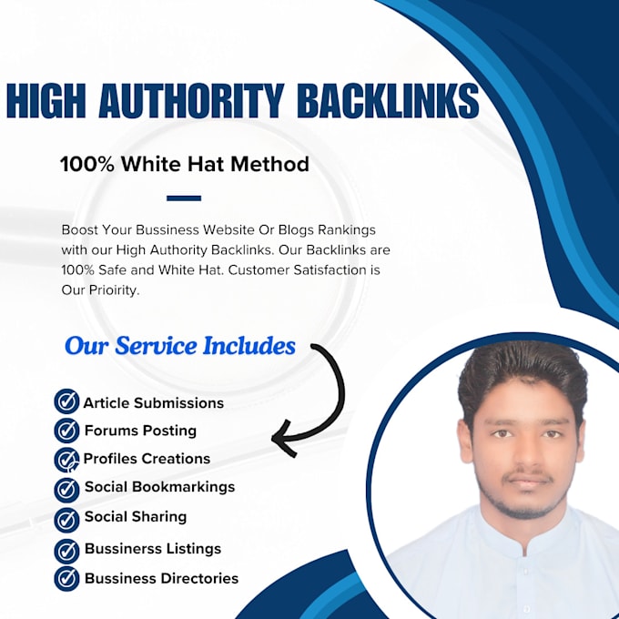 Gig Preview - Create 100 high authority mix backlinks