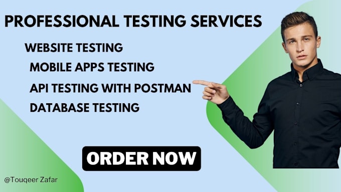 Gig Preview - Do professional QA testing for websites and mobile apps