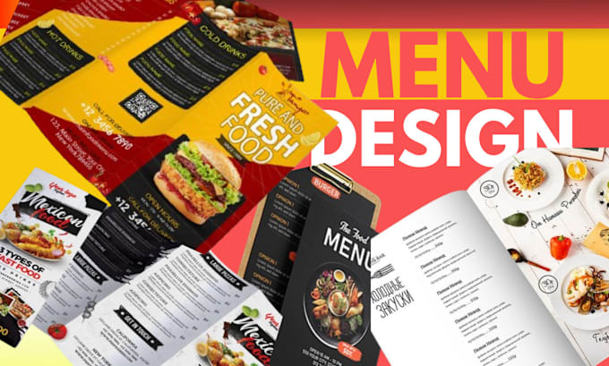 Gig Preview - Do an amazing menu design, restaurant food menu etc