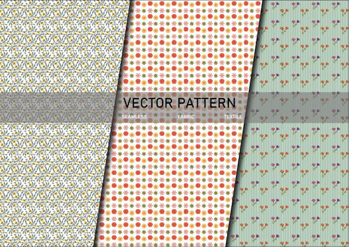 Gig Preview - Create seamless pattern design for fabric, textile etc