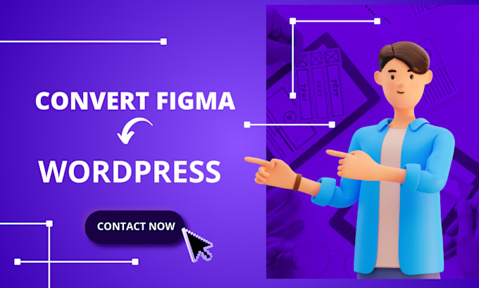 Gig Preview - Convert figma to wordpress website with elementor pro expert