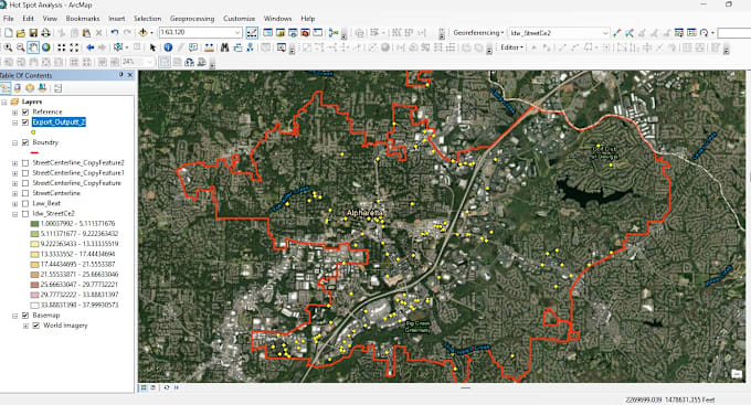 Gig Preview - Digitize and georeference jpeg and PDF maps for you