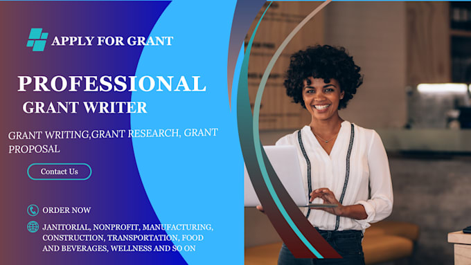 Gig Preview - Apply for grant, win grants, grant proposal , google ads grant, business grant