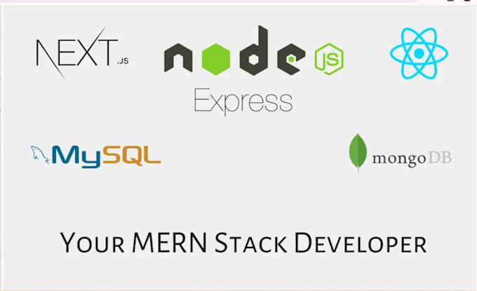 Gig Preview - Be your full stack web developer in python, reactjs, php laravel, mern stack