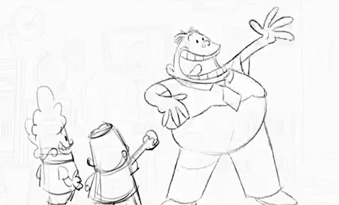 Gig Preview - Do 2d traditional animation line art frame by frame pencil hand drawn animation