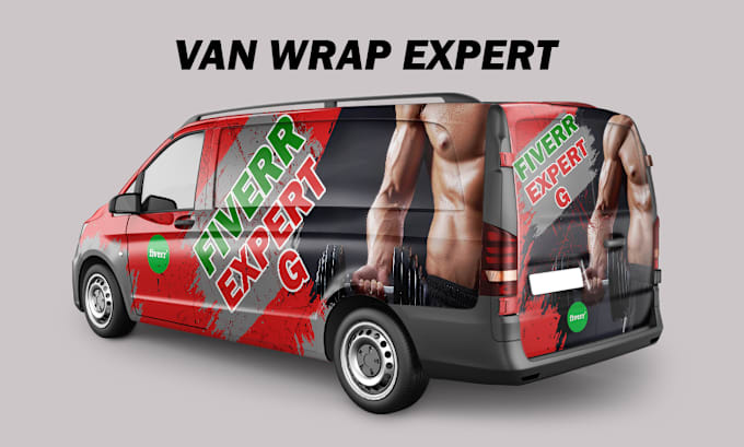 Gig Preview - Do awesome vehicle wrap designs for trailer wrap, car decal, van decal and wrap