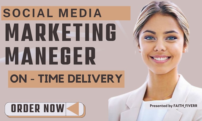 Gig Preview - Your social media marketing manager and content creator