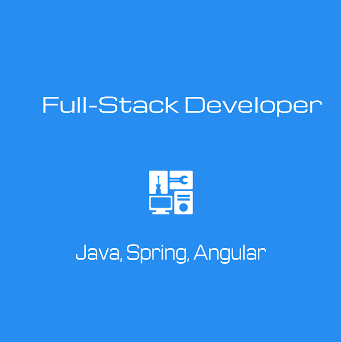 Gig Preview - Create application from start to end as fullstack developer