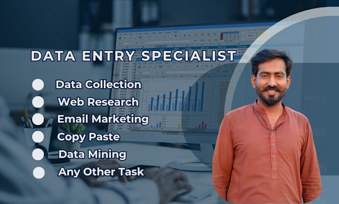 Gig Preview - Do unique data entry services or web research