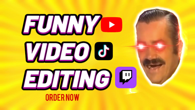 Gig Preview - Do funny video editing for youtube and tiktok