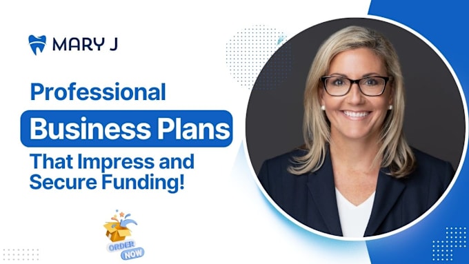 Gig Preview - Write sure winning business plans and proposal for business loan and grants