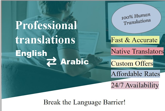 Bestseller - provide english to arabic translation and vice versa