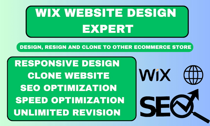 Gig Preview - Design wix booking website design redesign wix oganization velo theme