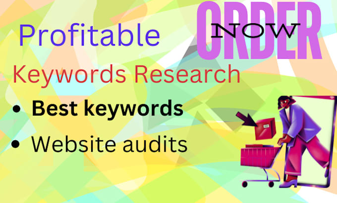 Gig Preview - Do profitable SEO keywords research and website audits