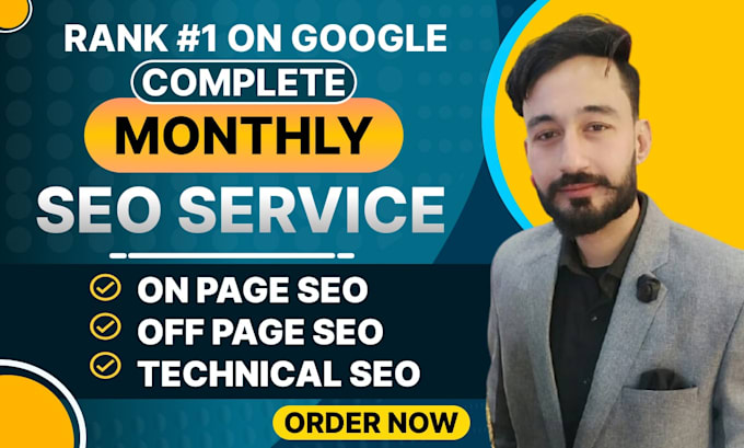 Gig Preview - Do monthly local SEO service for top google rankings