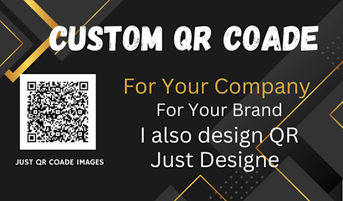 Gig Preview - Create custom qr code for your company