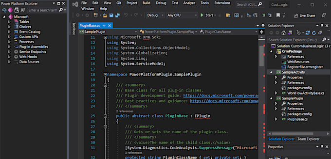 Gig Preview - Build csharp plugins for power apps