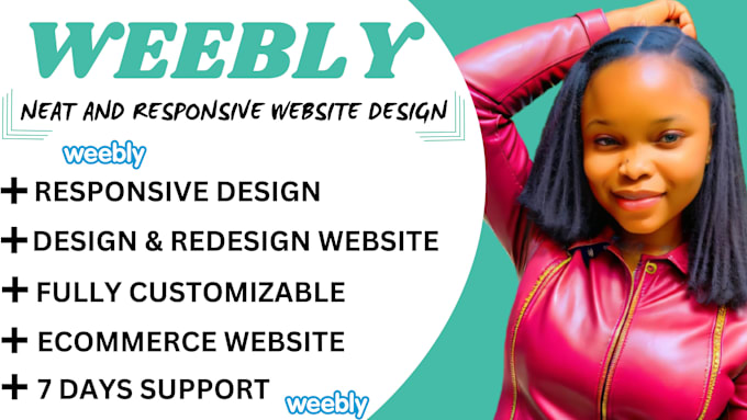 Bestseller - create, revamp, or refresh the design of your weebly website