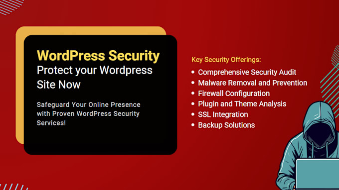 Gig Preview - Do malware scan and security audit on your wordpress site