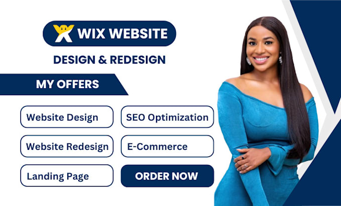 Bestseller - design wix studio website using wix studio or wix website redesign