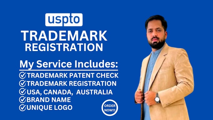 Gig Preview - Do patent check for trademark, register trademark usa, canada with uspto