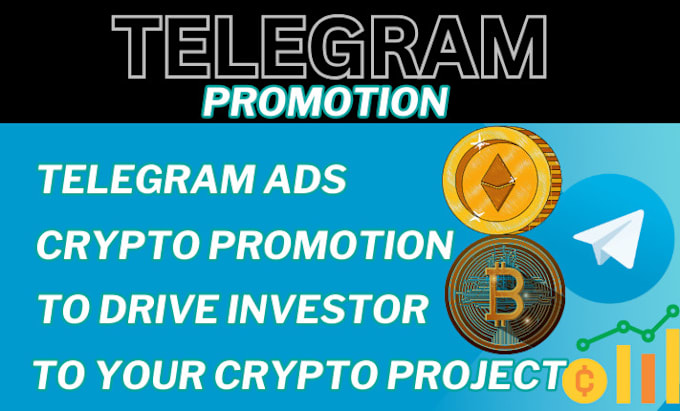 Bestseller - telegram promotion, run telegram ads to drive investor to your crypto project