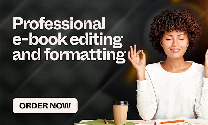 Gig Preview - Professionally proofread, edit or format your ebook