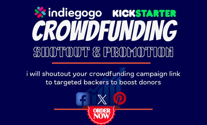 Bestseller - promote crowdfunding campaign kickstarter indiegogo to boost donors