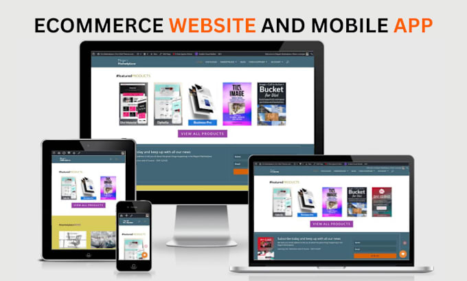 Bestseller - build ecommerce website and mobile app on ios and android