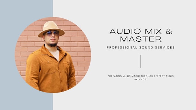 Gig Preview - Professionally mix and master your song