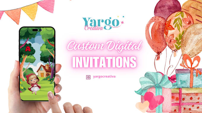 Gig Preview - Create beautiful animated invitations for any occasion