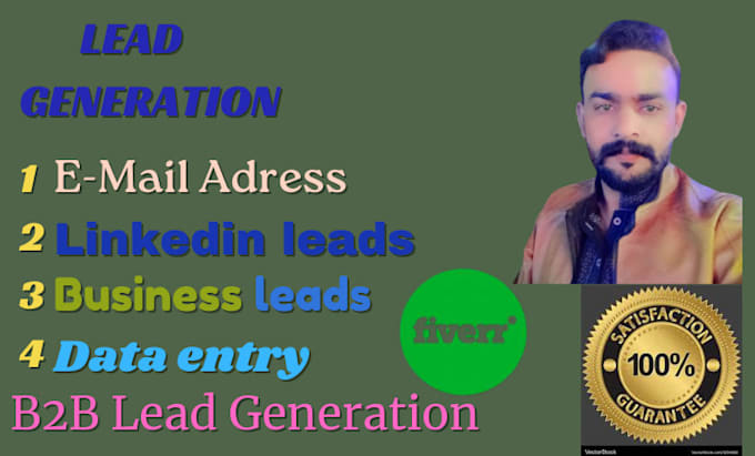 Gig Preview - Do perfect b2b lead generation any targeted niche data scrap