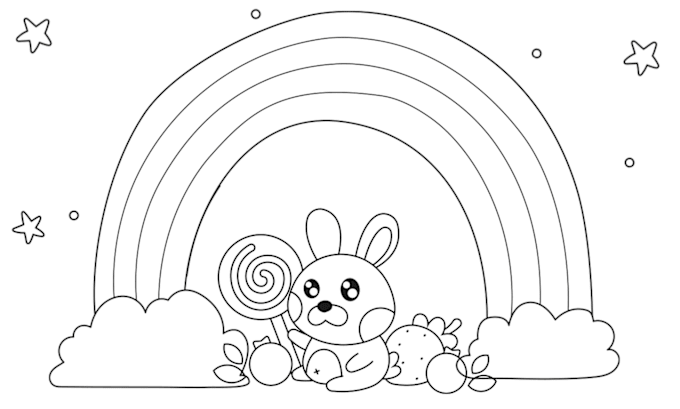 Gig Preview - Draw line art illustration for coloring book page amazon KDP