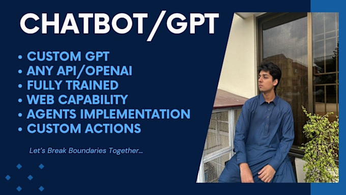 Gig Preview - Build custom ai chatbots using openai, API keys, langchain