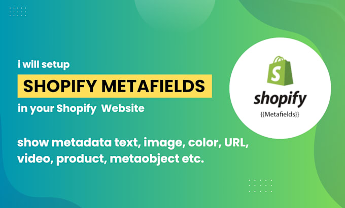 Gig Preview - Setup shopify metafields in your shopify website