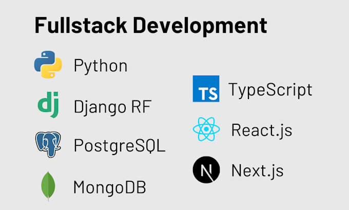 Gig Preview - Be your full stack developer expert in python, django, postgresql and reactjs