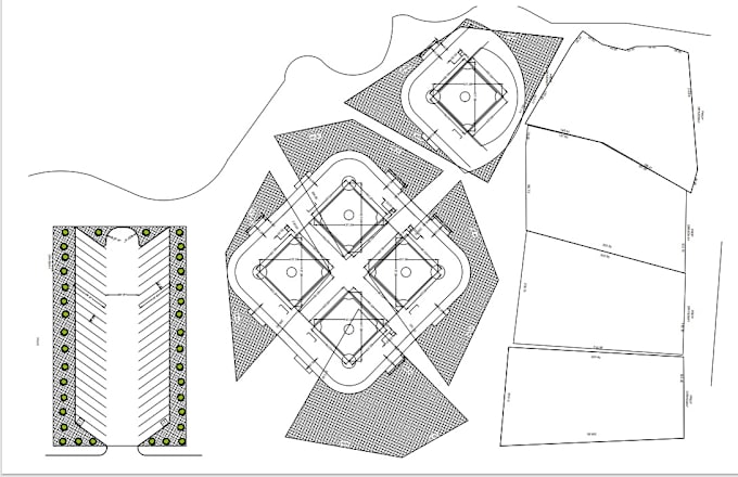 Gig Preview - Draw campground, baseball play ground, landscape and render