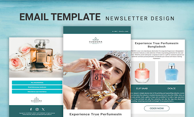 Gig Preview - Design responsive email template using mailchimp